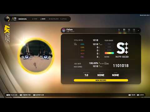 [EZ2ON REBOOT : R] {B} Fallen 4K NM 11