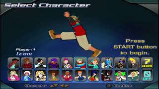 Dance Dance Revolution Extreme (USA) (PS2/PCSX2) - All Characters List Gameplay