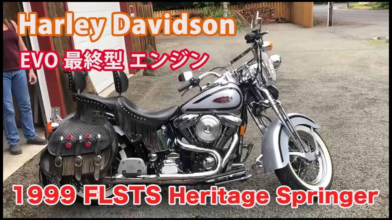 ID2627 Harley Davidson 1999 FLSTS Heritage Springer
