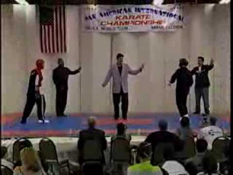 Leo Valdivia vs Hamed Firouzi 2005 Pan American Internationals Karate Tournament