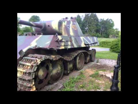 Panther-Manhay/ww2 tank/the battle of the Bulge