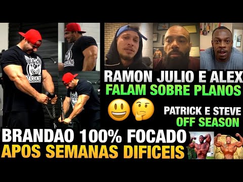 BRANDÃO ESTÁ DE VOLTA - RAMON, BALESTRIN E OUTROS FALAM SOBRE O SHOW - PATRICK E STEVE NO OFF E MAIS