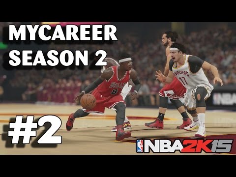 NBA 2K15 MyCareer Season 2 - Ep. 1 On the Road vs Lebron and the Cavs