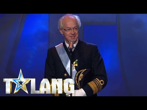 Trenorernas imitations av kungen gör inte succé i Talang 2017 - Talang (TV4)
