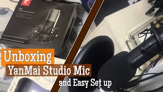 Video thumbnail for Unboxing Studio Microphone (YanMai Q8) Best and cheapest Mic by Duard-Cailan