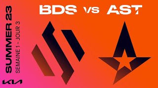 LEC Summer Split 2023 - W1D3 - BDS vs AST