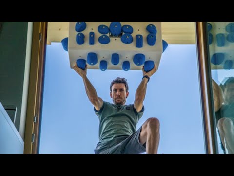 Hangboard Training Session