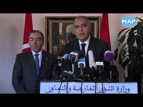 مزوار يتباحث مع  وزير الشؤون الخارجية التونسي