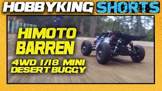 Himoto BARREN 4WD 1/18 Mini Desert Buggy (RTR) (UK Plug)
