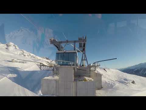 Luftseilbahn Salins - Cungieri - Cuolm da Vi, Sedrun-Disentis (Bergfahrt)