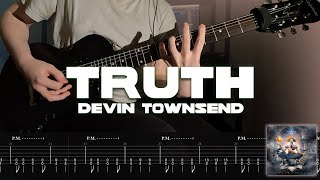 Truth - Devin Townsend Project (ON-SCREEN TABS) (ONE-TAKE COVER)
