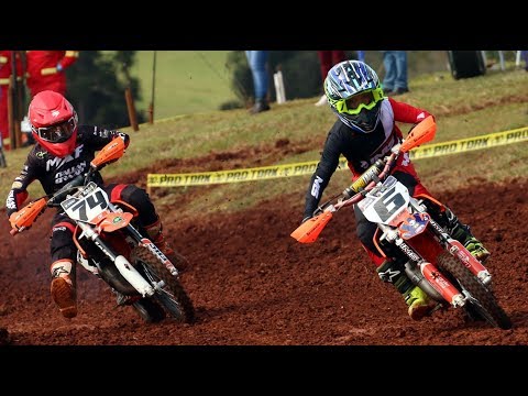 Campeonato Gaucho e SulBrasileiro de Motocross em Tapejara RS - 65cc