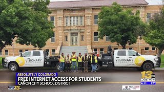 Visionary Broadband provides free internet service to Cañon City School District students