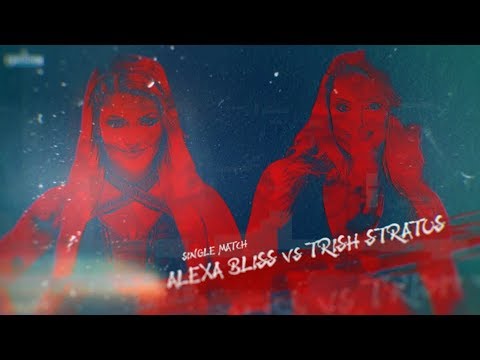 WWE Evolution 2018: Alexa Bliss vs Trish Stratus - Match Card