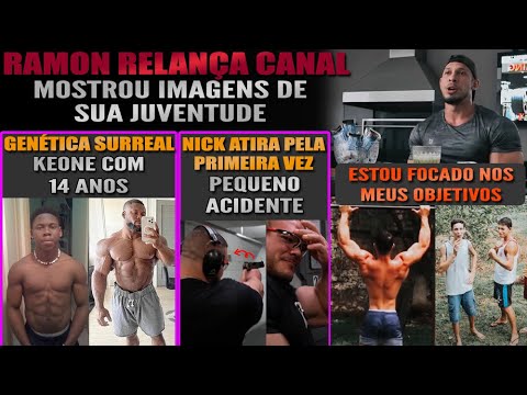 Ramon Dino conta sua história de vida + Keone Pearson com 14 anos + Nick Walker atirando react