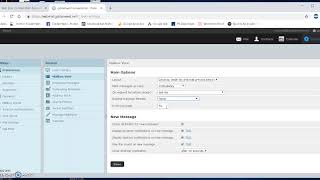 Golden West Webmail Tutorial-Mailbox View