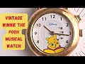 Vintage Musical Winnie The Pooh Seiko SII Marketing International Watch Rare Disney Seiko Watches