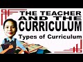 Types of Curriculum | Mary Joie Padron