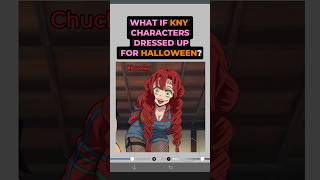 Kny characters at Halloween? 🎃🙂‍↕️#kny #demonslayer #drawing #animeart #animeedit