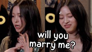 why Ryujin asked Youngji to marry her