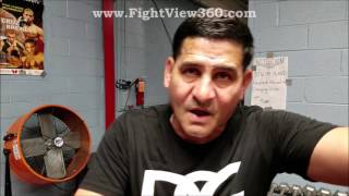 ANGEL GARCIA HESITANT TO LOOK PAST VARGAS TO THURMAN! NOT WATCHING PAC VARGAS UNLESS IN STRIP CLUB?