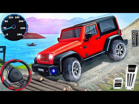 4x4 Offroad Jeep Driving Simulator 3D - Drive SUV 4x4 jeep Offroad Game - Android GamePlay