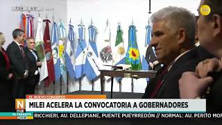 Milei acelera la convocatoria a gobernadores │N7:00│ 29-10-25