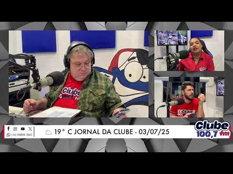 Jornal da Clube - 03/07/2025 - Edição do Almoço