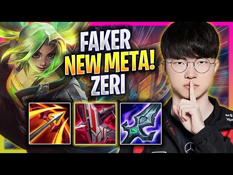 FAKER CRAZY NEW META ZERI MID! - T1 Faker Plays Zeri MID vs Yone! | Season 2024