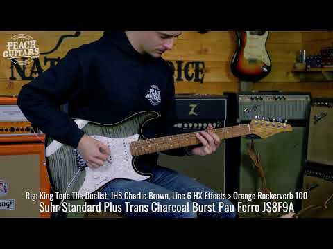 Suhr Standard Plus Trans Charcoal Burst Pau Ferro image 11