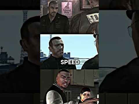 NIKO vs JOHNNY vs LUIS #shorts #gta4