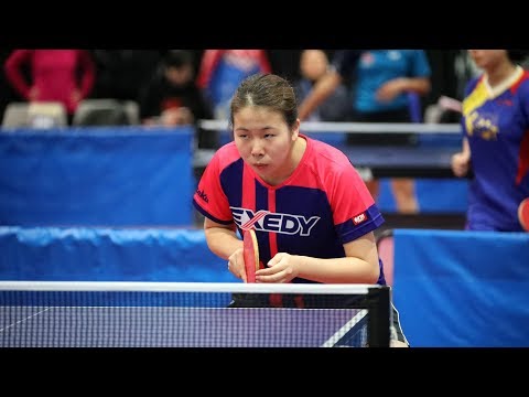 2017 US Open Table Tennis Championships - Women's Singles Quarterfinals - Table 1 (Day 3 Morning)