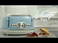 Ariete Toaster Vintage Grün