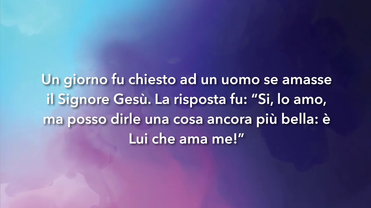 Meditazione Calendario "Parole di Vita" del 24 giugno 2019