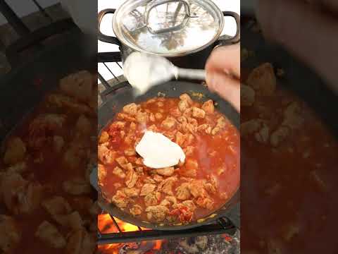 Chicken Pasta in the Forest