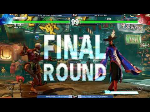 SF5 Netplay Sets - TS Sabin vs cR SonicFox [720p/60fps]