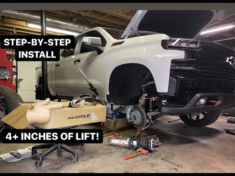 ReadyLIFT SST Lift Kit INSTALL - 2021 Silverado Trail boss!