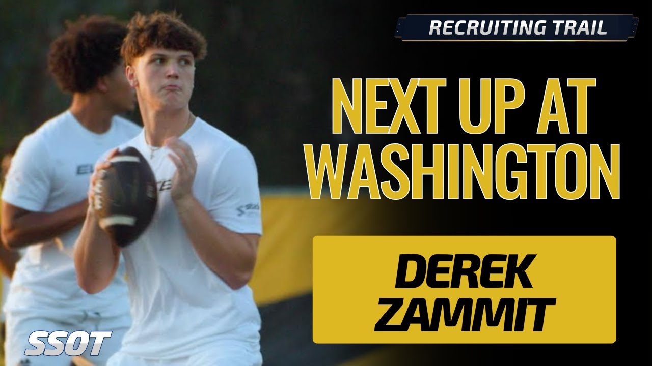 Derek Zammit from DePaul Catholic is a Top QB and Washington Commit