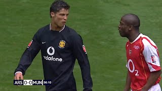 Cristiano Ronaldo vs Arsenal FA Cup Final HD 720p 21052005