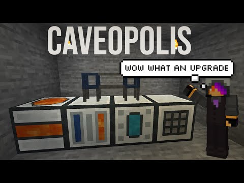 Caveopolis: The New Stoneblock Expansion - Ep. 2 - Time to Grind Ores
