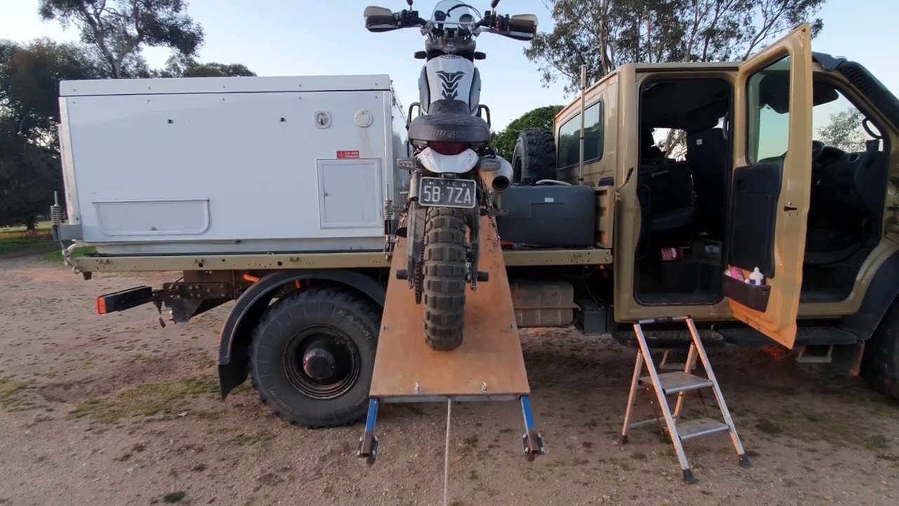 DIY MOTO LOADER for TRUCK.