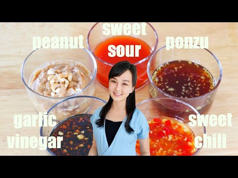 5 Must Eat Asian Dipping Sauces, Knorr & CiCi Li - Asian Home Cooking Recipes