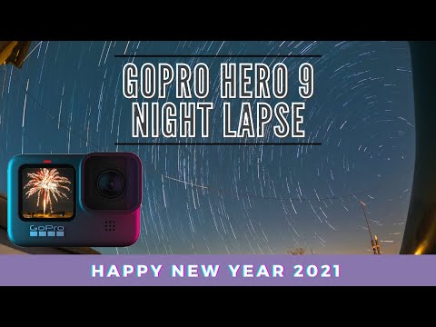 GOPRO HERO 9 NEW YEARS 2021 NIGHT LAPSE FIREWORKS | 4K