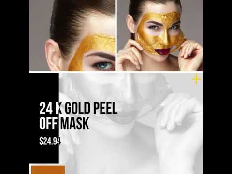 24 K GOLD PEEL OFF MASK 1/19/2021 12:47