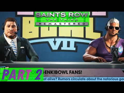 DEADLY obstacle course! - Saints Row The Third Remastered Part 2 Walkthrough (FULL GAME)