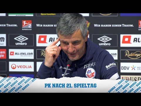 💬 PK nach dem Ostderby: Hansa Rostock vs. SG Dynamo Dresden | 2. Bundesliga⚽