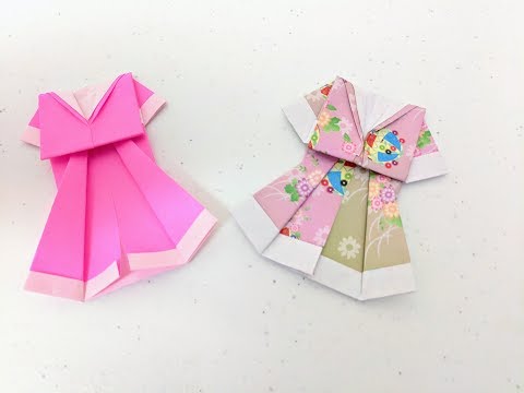 Simple Origami dress 34