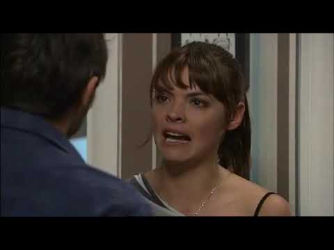 Coronation Street - Tracy Barlow Hits Charlie Stubbs With A Bunch Of Flowers (29th September 2006)