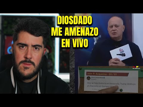 Diosdado Cabello knows he will be the next to fall to Trump