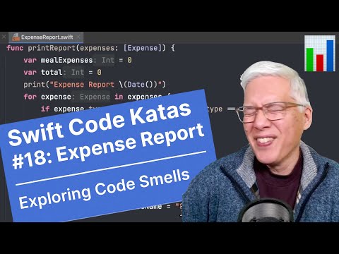 Exploring Code Smells / Swift Code Katas #18: Expense Report (Live Coding) thumbnail